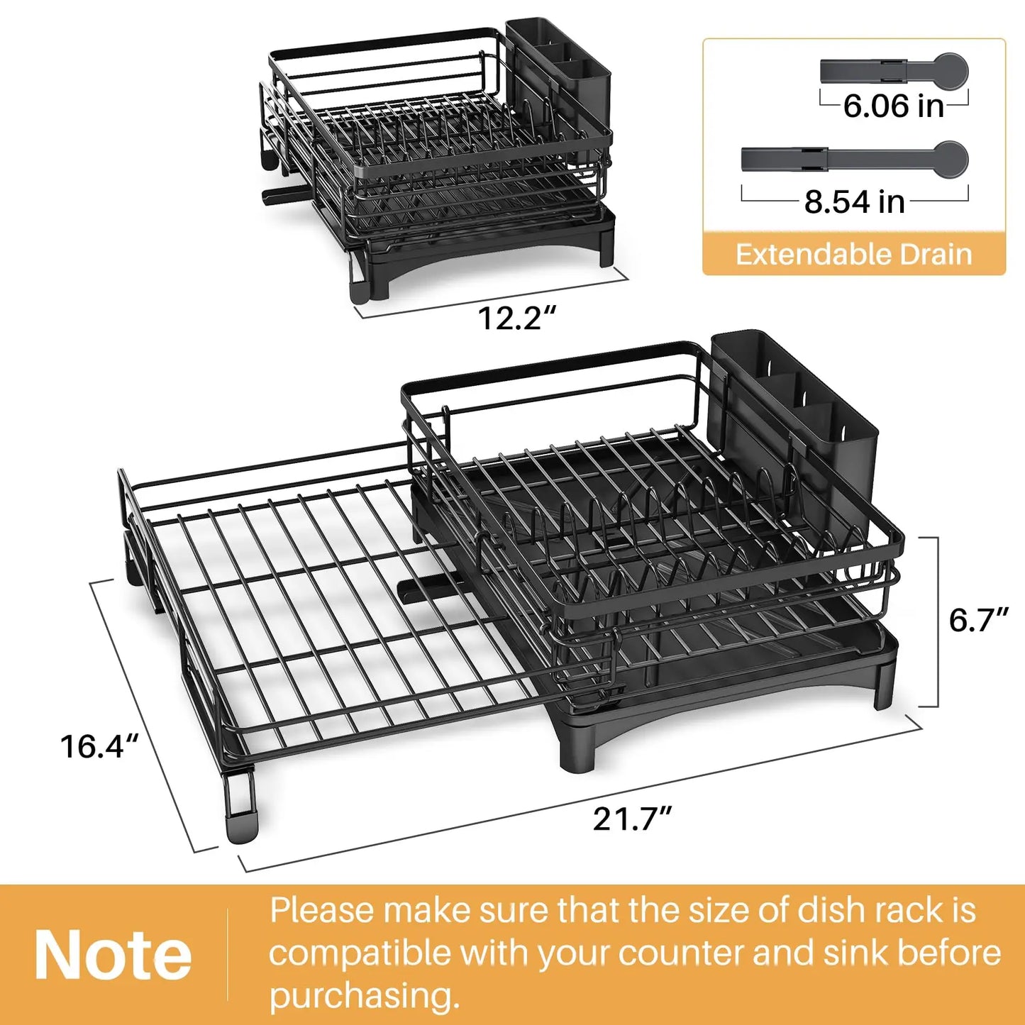 Ultimate Kitchen Dish Rack
